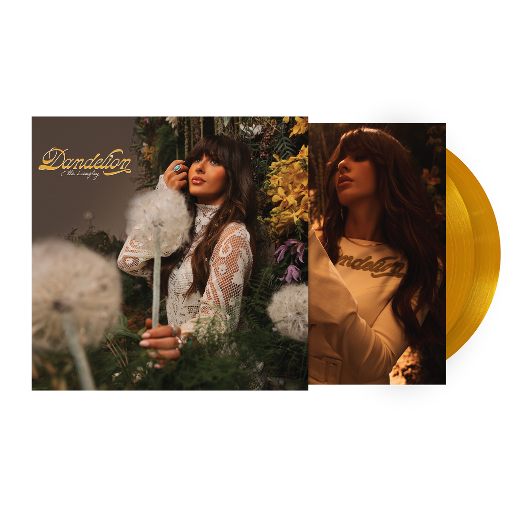 Ella Langley's Blooming Amber Double Vinyl front view.